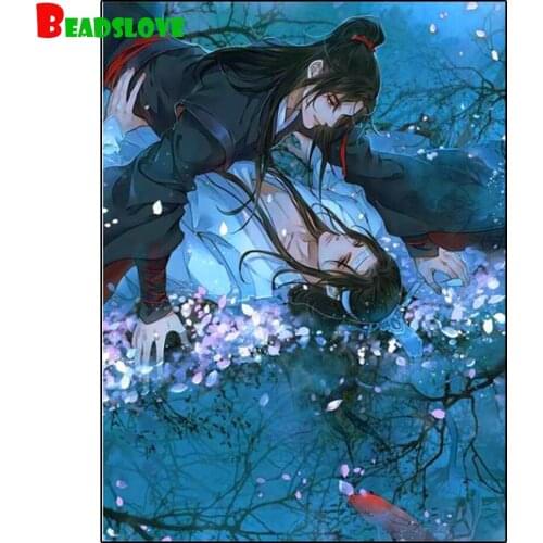 5d mosaic Diamond Painting Fantasy Mo Dao Zu Shi Figure diamond Embroidery full square&round Diamond cross stitch home decor