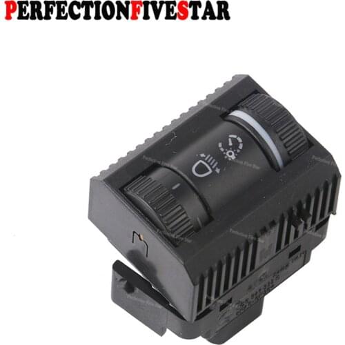 6Q0941333C 01C Headlight Adjustment & Dashboard Brightness Switch Button For VW POLO 2002 2003 2004 2006 2008 2010