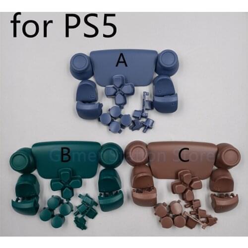 1set Special color Shell Case Cover L1 R1 L2 R2 Trigger Buttons Thumbstick cap for Playstation5 PS5 controller accessories