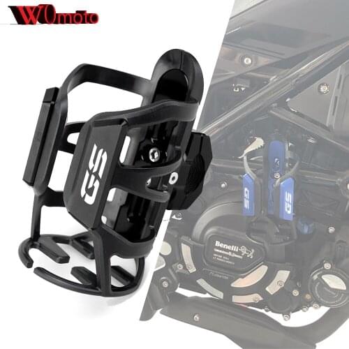 GS Motorcycle Beverage Water Bottle Drink Cup Holder Stand For BMW R1200GS R1250GS LC ADV F700 F800 F750GS F850GS G310GS F650GS