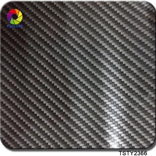 TSTY2366 0.5M*20M Carbon Fiber Pattern Hydrographic Film Width Water Transfer Printing Films