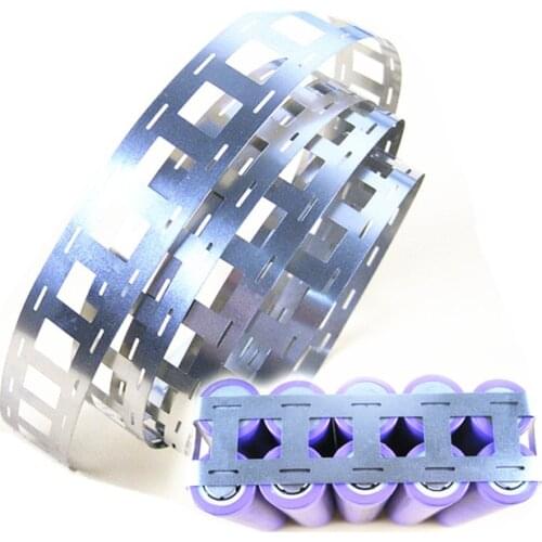 Nickel plated steel belt 18650 lithium battery dedicated without bracket two punched nickel with nickel battery connection piece