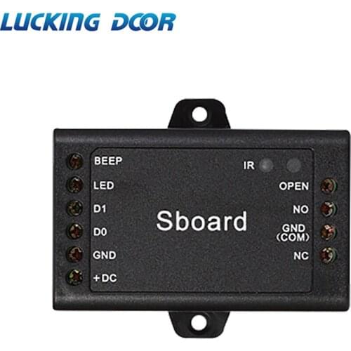 Sboard Mini Single Door Access Control Board Wiegand 26~37 Bits Output 1000 users user data can be transferred