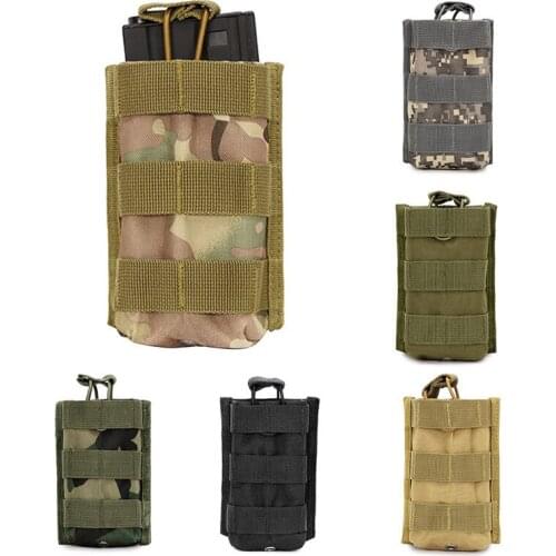 Tactical Cartridge Shell Pouch Magazine Pouch walkie-talkie bag Nylon Pistol Holster Case Molle Mag Pouch Hunting Accessories
