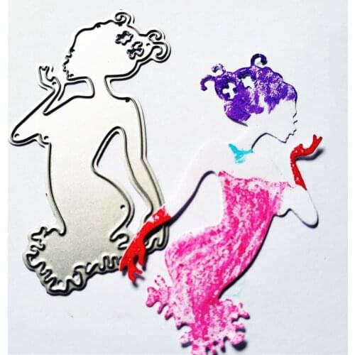 Voluptuous Dancer Cutting Die DIY Embossed Carbon Steel Knife Mold Cutting Knife Die Embossing Die Scrapbook Decoration