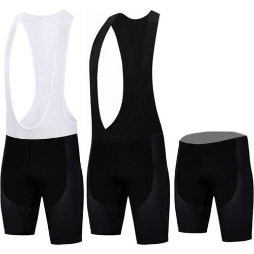 Cycling Bib Short Gel Pad Pant Bicycle Trousers Sleeve Bicycle Bike Clothing MTB Sports Wear Jersey Road Ride Black Bottom Lyca