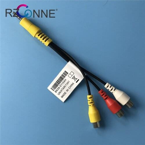 1pcs Jack Audio Video AV Adapter 3 RCA CBF Signal Cable use for BN39-01154H UNIXTAR/1341