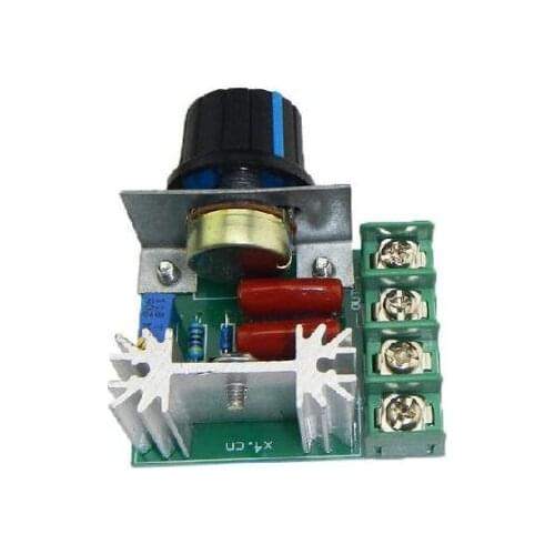 1pcs 220V 2000W Speed Controller SCR Voltage Regulator Dimming Dimmers Thermostat