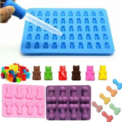 2 Type 2Pcs/set Cute Corgi Bear Shaped Cookie Cutters Mold Kitchenware Bakeware DIY Tool