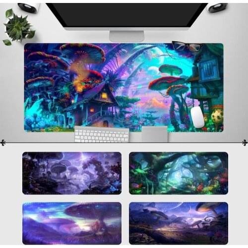 30x60cm fantasy world Gaming Mouse Pad Gamer Keyboard Maus Pad Desk Mouse Mat Game Accessories For Overwatch