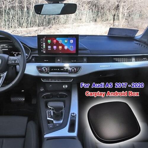 Wireless Apple Carplay Box For Audi A5 2017-2020 Radio Screen Interface Decoder Headunit Multimedia Android Auto Module Box