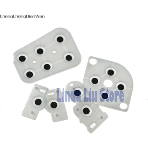 ChengChengDianWan silicone conductive rubber pad silicon rubber repair parts for N64 joystick 50sets/lot