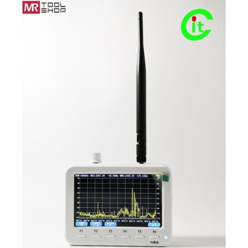 CIT XT-360-AT Portable Spectrum Analyzer Frequency meter Signal Detecting Instrument 30MHz~6GHz Mircro USB Interface PC Connect