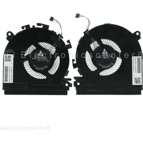 JIANGLUN CPU & GPU Cooling Fan For HP Spectre X360 15-CH L17605-001 L17608-001 NS75C00