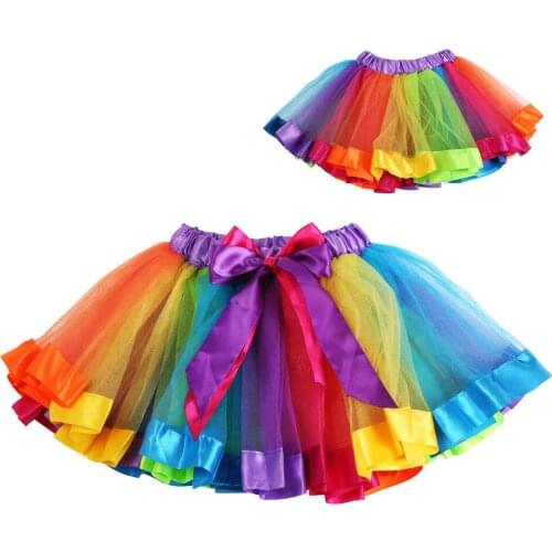 Kids Baby Girl Tutu Dancewear Ballet Pettiskirt Skirt Dance Clothes For 0-8 Years