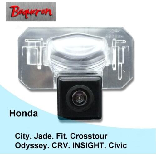 For Honda CRV INSIGHT Civic City Jade Fit Crosstour Odyssey Reverse Parking Backup Camera HD Night Vision Car Rear View Camera