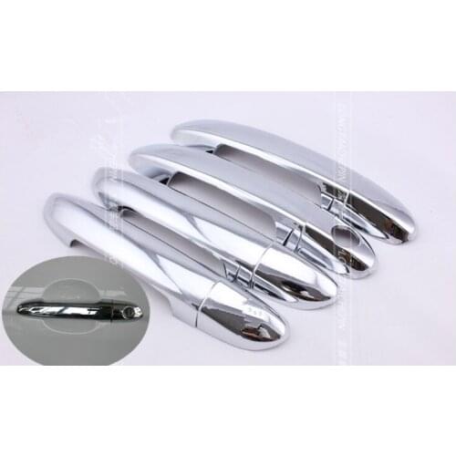 For KIA CERATO 2004 2005 2006 2007 2008 2009 New CHROME CAR DOOR HANDLE COVER TRIM MOLDING Trim