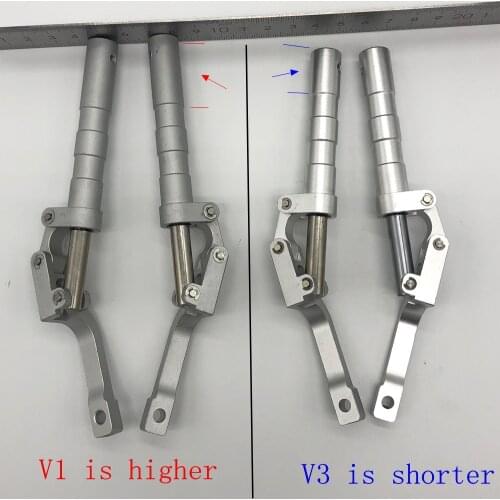 Main landing gear legs of Super Viper Avanti Turbojet HSD Hobby rc plane model