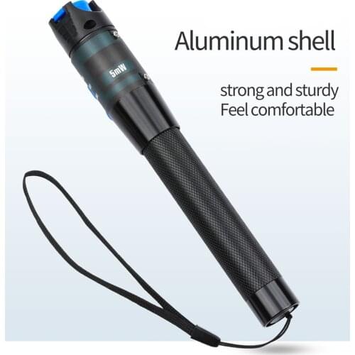 Hot Fiber Optic Cable Tester 30MW/20MW/10MW/5KM Visual Fault Locator Checker optical power meter 10-30Km Portable Testing Tool