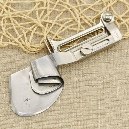 Hem Roll Flat Puller Overlock Folder Steel Parts Applicable Machine Single Needle Sewing Machine Accessories