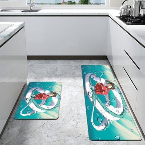 Kitchen Carpet Home Area Rugs Bedroom Entrance Doorma Spirited Away Absorbent Bathroom Living Room Floor Mats Decor Balcony Rug