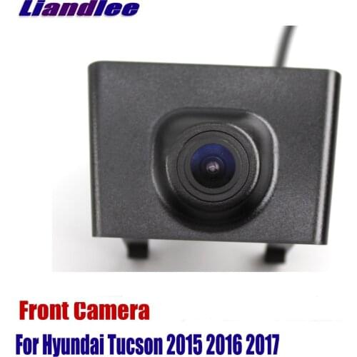 Liandlee Car Front View Camera AUTO CAM For Hyundai Tucson 2015 2016 2017 ( Not Reverse Rear Parking Camera )