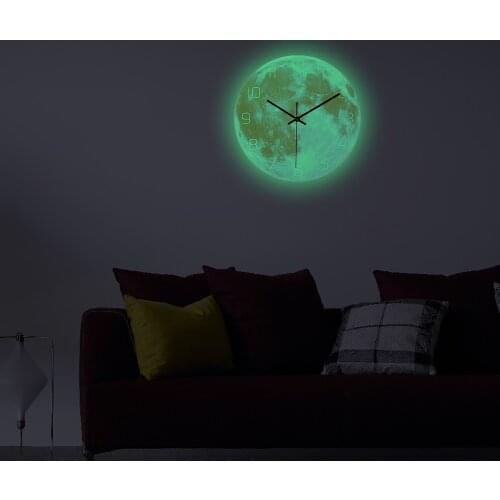 CC111 Muslim Wall Clock Acrylic Material Islamic Middle East Living Room Decoration