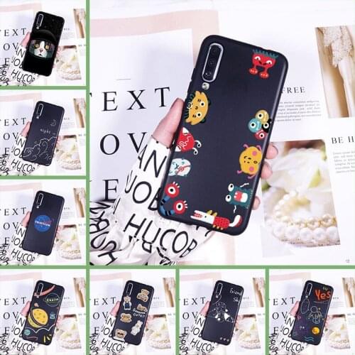 Soft Phone Case For Samsung Galaxy A10 A20 A30 A40 Silicone Dog Cat Star Bear Back Cover For Samsung Galaxy A50 A60 A70 A80