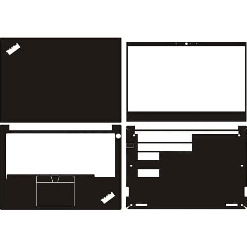 Carbon fiber Laptop Sticker Skin Decal Cover Protector for Lenovo ThinkPad E14 14"