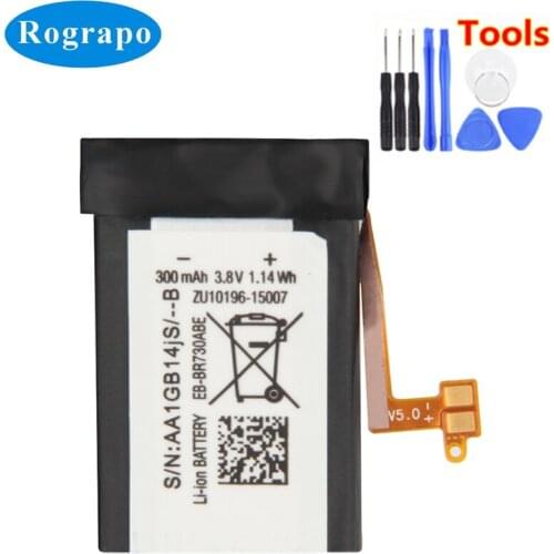 New EB-BR730ABE Battery For Samsung Gear S2 3G R730 SM-R730A SM-R730V SM-R730S SM-R730T SM-R600 SM-R735 SM-R735T SM-R735V+tools