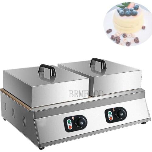Baking Equipment Souffle Dish Commercial Mini Souffle Griddle Waffle Pancake Maker Machine 220V