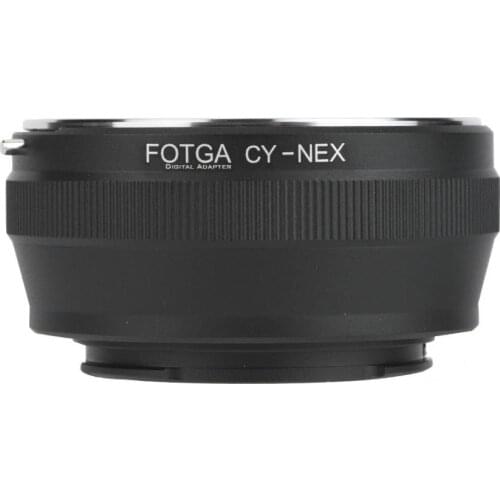 FOTGA Adapter Ring For Contax CY-NEX Lens Adapter Ring Converter for Contax Lens to for Sony NEX Mirrorless Camera