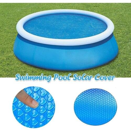 PE Bubble Swimming Pool Cover Ground Cloth Lip Cover Dustproof Floor Cloth Mat Cover Insulation Film Pool Protection Cover 12ft
