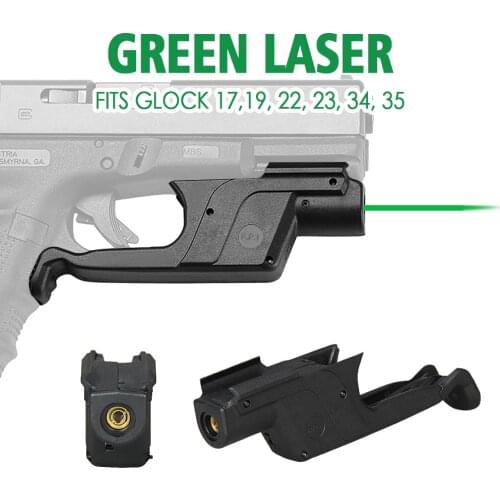 PPT Front Activation Green Laser Sight fits Glock 17 glock Laser Sight for Hunting gs20-0033