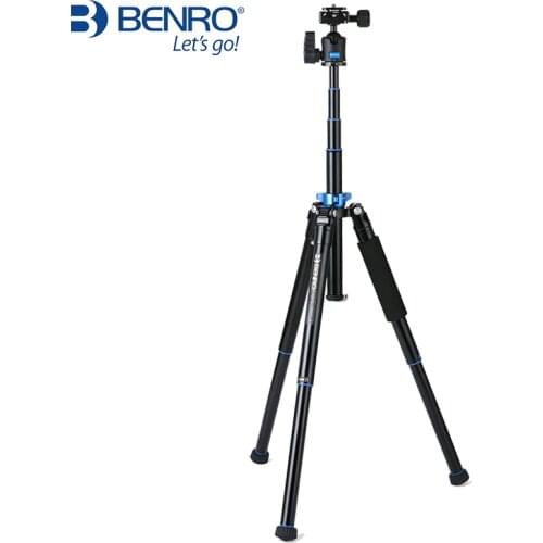 Benro tripods IS05 reflexed Self lever travel light tripod Selfie Stick Monopod for Smartphones Mirrorless Cameras