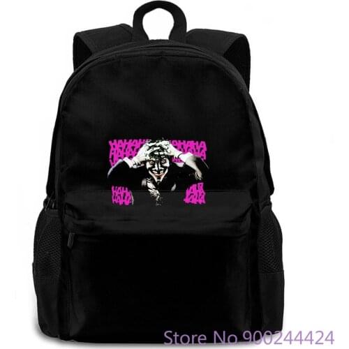 Vintage The Killing Joke Crazy Joker women men backpack laptop travel school adult student