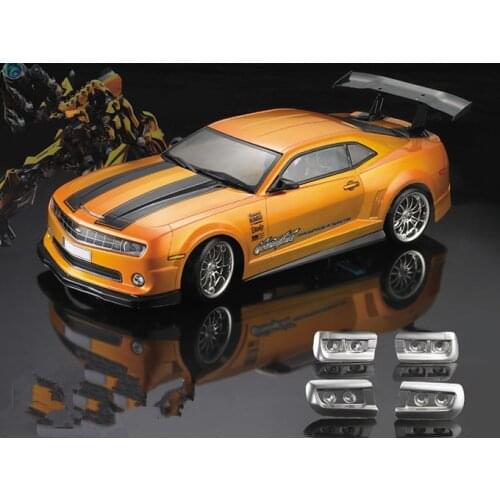 1set Camaro drift RC PC body shell 190 width Transparent clean no painted drift shell body RC hsp hpi trax Tamiya