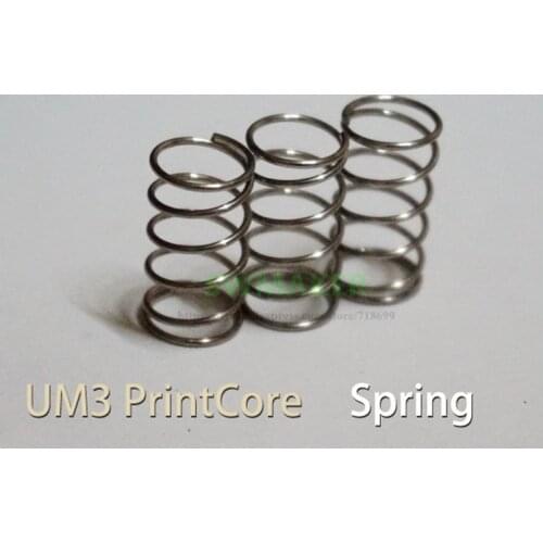 10pcs Ultimaker3 UM3 3D printer parts Stainless steel spring for hotend