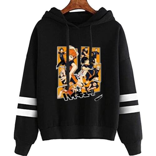 2021 Japanese Anime Haikyuu Around Hooded Autumn Long Sleeves Uchiha Itachi Anime Clothes Cool Hoodies