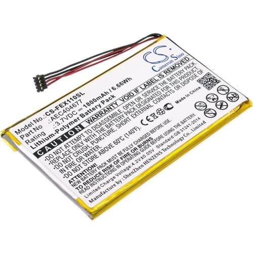 CS 1800mAh / 6.66Wh battery for Fiio FX1221, X1 ii AEC404677