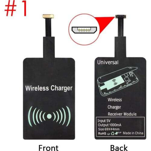 QI Wireless Charging Charger Receiver Module Pad for Micro-USB Universal Mobile Wireless Charger QJY99