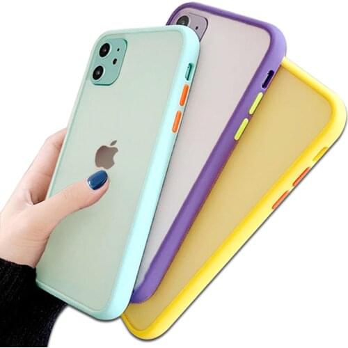 Silicone Luxury Matte Case For iphone 7 8 6S 6 Plus 12 11 Pro X XS MAX XR SE 2020 phone Case on Apple iphone 7 8 12 mini Cover