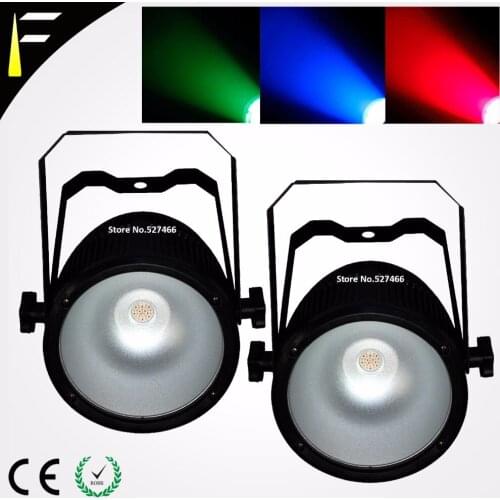 Disco LED Par Light COB LED 60w illuminates PAR can Offer Mixable RGB Colour LED Par Cans Suitable for Stage/Clubs/Trade Show