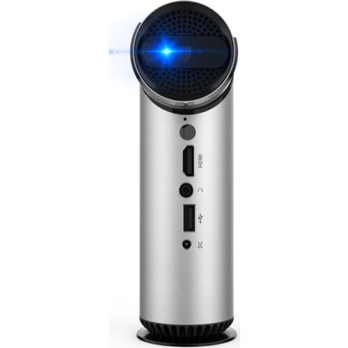 Home theater portable mini multimedia1000 lumens micro wifi projector Android 6.0 dvd pico projector with 6000 mah battery