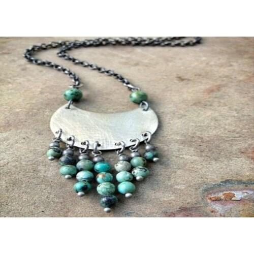 FİRUZEN COLLECTION CERTIFIED FİRUZE ROCKY SHOULD SHAKE LADY necklace