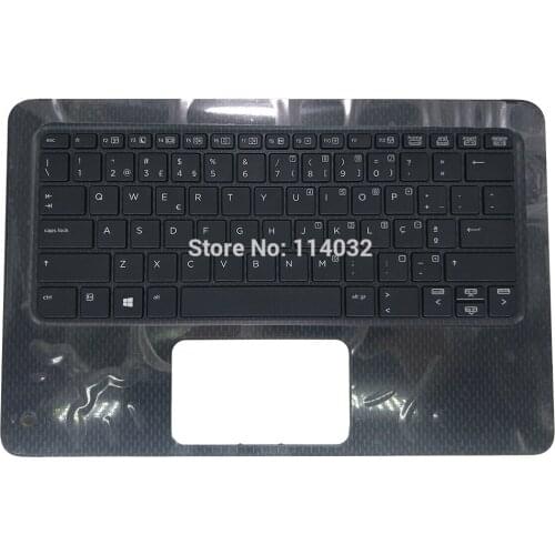 Keyboard for HP Probook X360 11 G1 EE PO Portuguese black with Topcase black palmrest 951774 6070B1118402 original hot sell