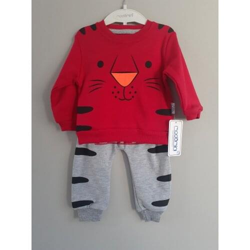 Jaju Baby Red Lion Printed Set