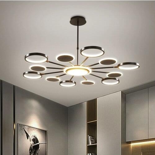 Nordic design lamp lustres modern led chandelier kitchen chandeliers lampes suspendues lamparas de techo living room decoration