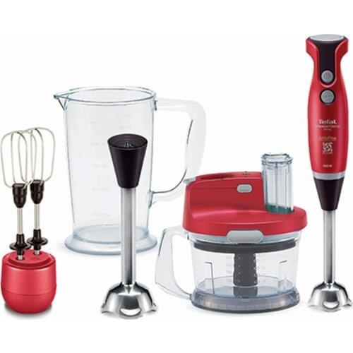 Multi Blender Set Food Mixer Anti Splash 4 Different Stainless Steel Blades Tefal Masterblend Activflow Pro 1000W 1.5L