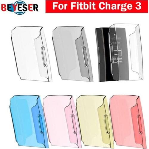 New For Fitbit Charge 3 Cases Colorful Soft Silicone Protective Case Cover Shell for Fitbit Charge 4 Band Smartwatch Accessories